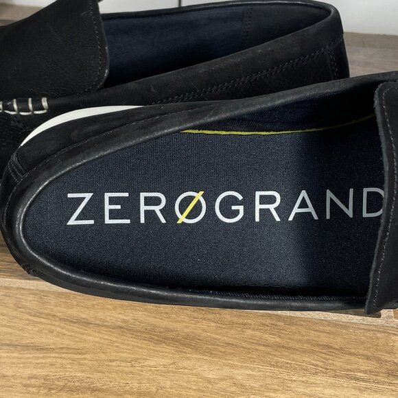 Cole Haan 2.ZERØGRAND Venetian Loafer Mens Size 13 Shoes Black Nubuck Slip On - Picture 10 of 12